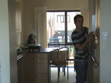 manu qui se reveille