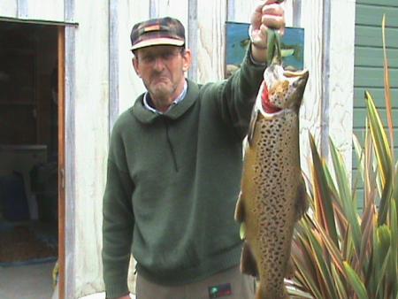 kiwi tres sympathique qui ma donner une lecon de peche